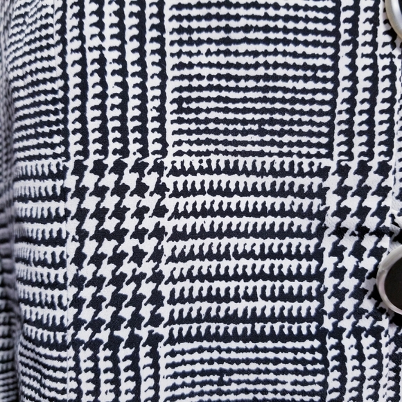 Vintage 90's retro glam print blazer career jacket 10 - Picture 7 of 7